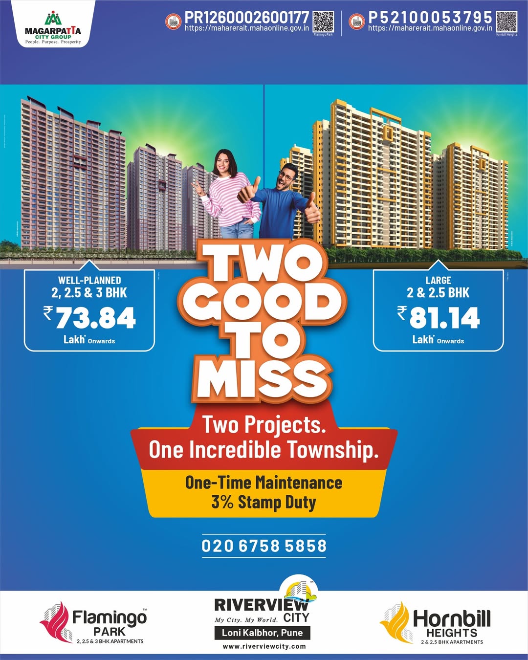 Two Good To Miss – Flamingo Park & Hornbill Heights